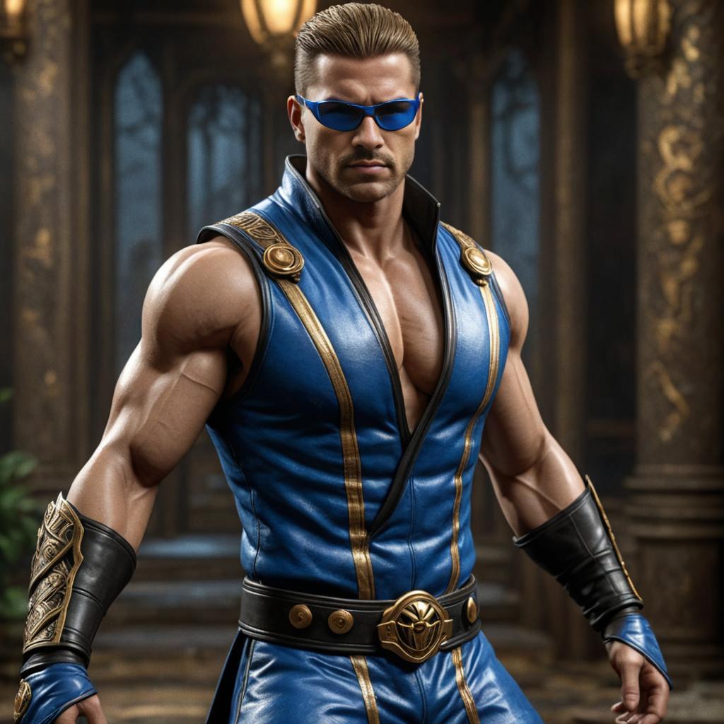 Johnny Cage Cosplay - Mortal Kombat