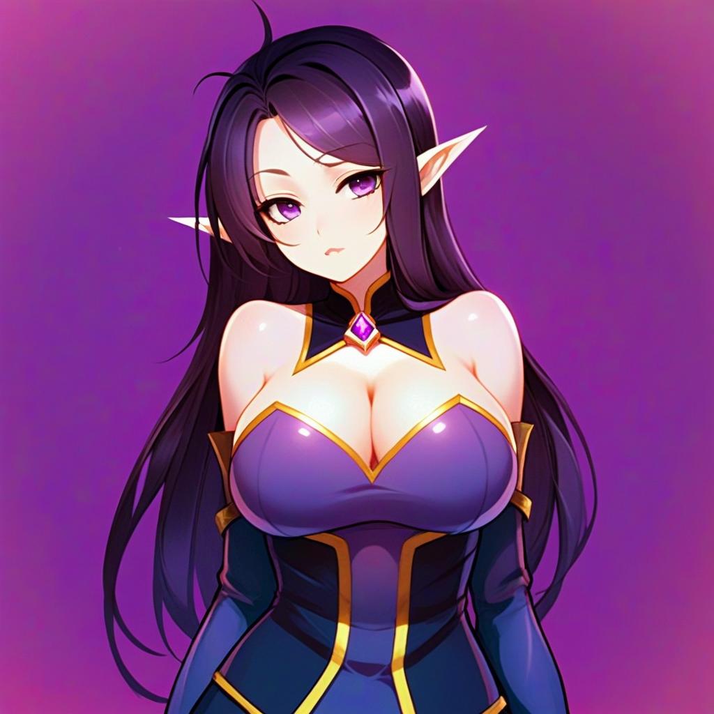 Morgana League of Legends Anime Style Digital Art