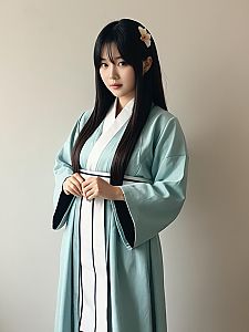 Realistic Kanae Kocho Cosplay Woman in Traditional Kimono Costume