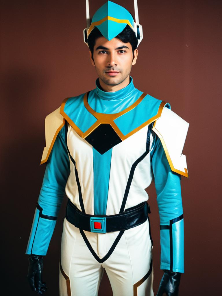 Man in Realistic Mirage G1 Cosplay Costume