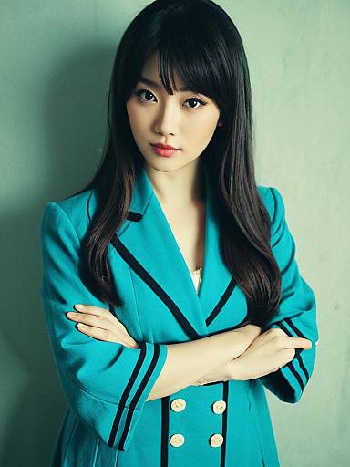 Realistic Cosplay Woman Wearing Chihaya Kisaragi Costume