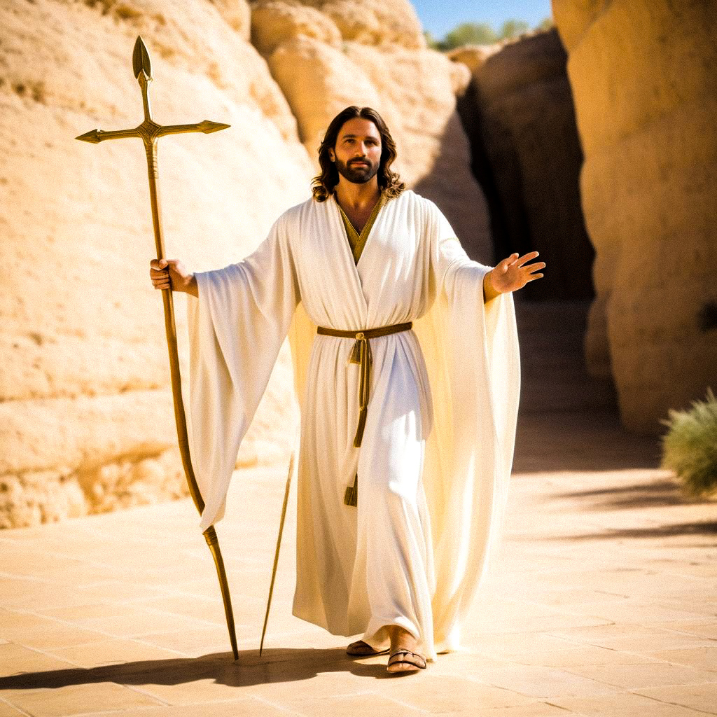 Jesus in Desert - Faith and Spirituality