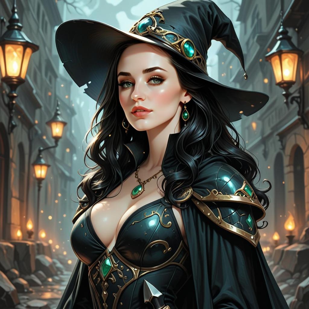 Fantasy Sorceress Portrait