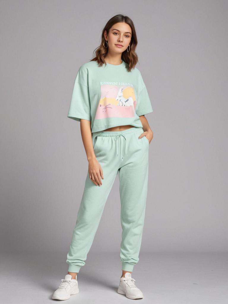 Trendy Mint Green Athleisure Outfit