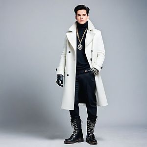Confident Young Man in Modern Fashion