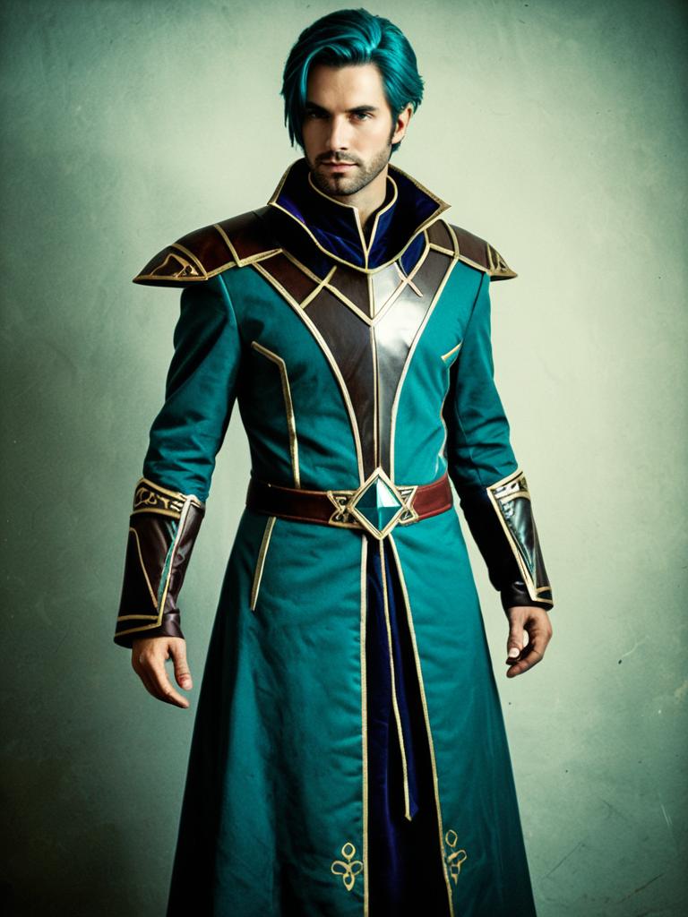 Man Wearing Realistic Nerevarine Costume Cosplay