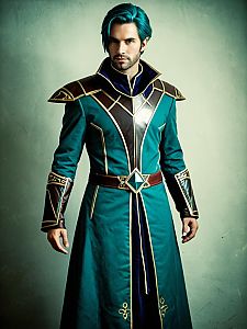 Man Wearing Realistic Nerevarine Costume Cosplay