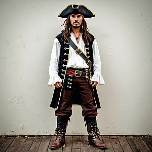 Traditional Pirate Costume Man