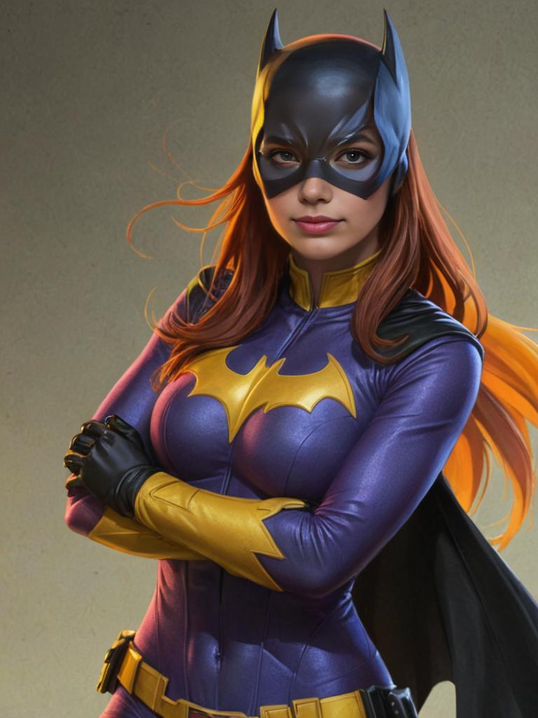 Woman in Batgirl Costume - Barbara Gordon Cosplay