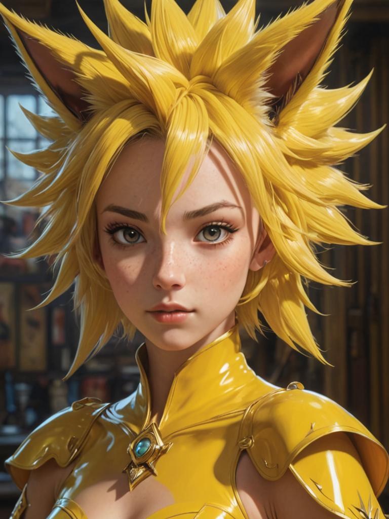 Jolteon Human Art by Greg