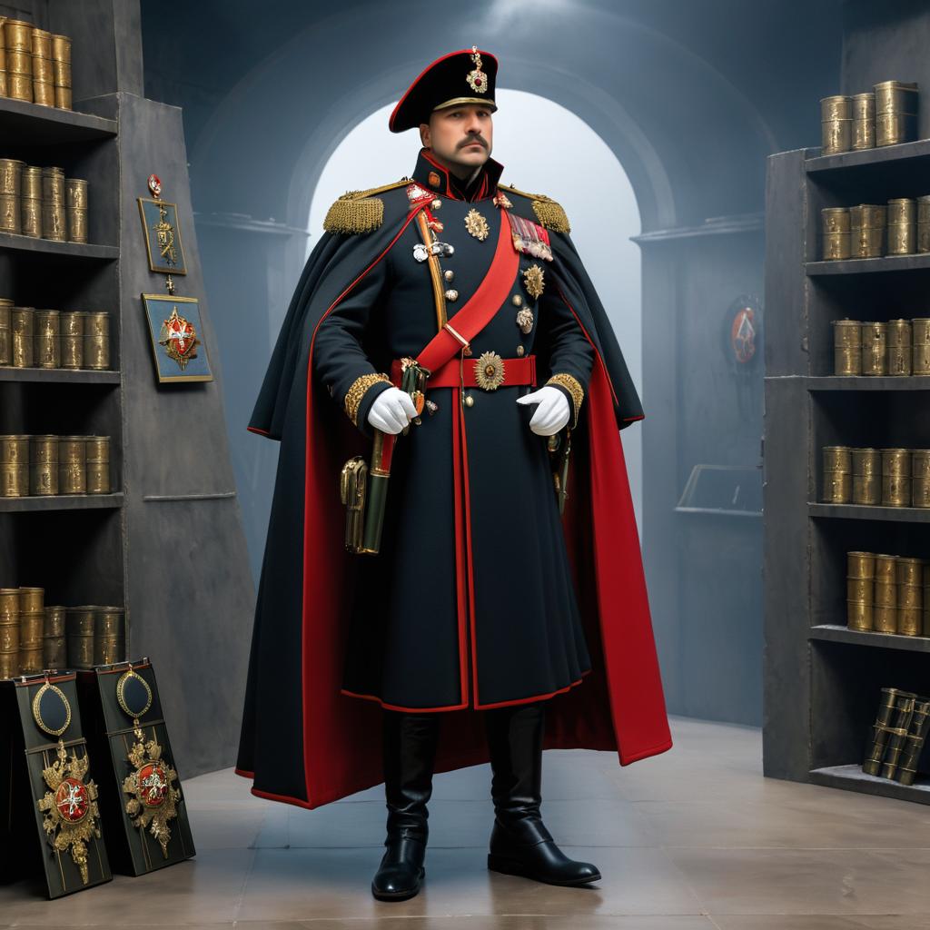 Imperial Guard Commissar Costume - Warhammer