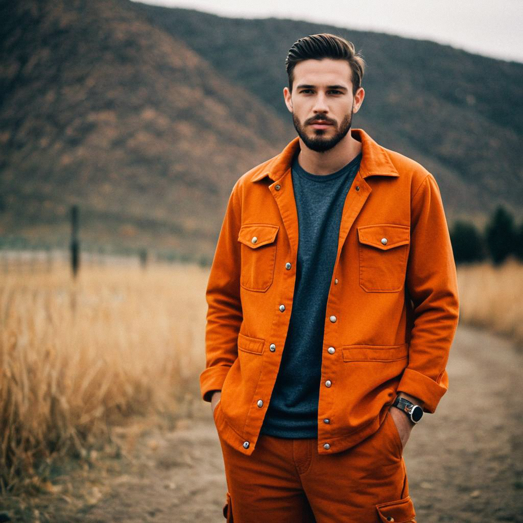 Stylish Fall Outfit: Burnt Orange Jacket & Pants Stylish Fall Outfit: Burnt Orange Jacket & Pants