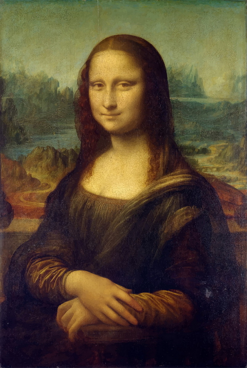 Artistic Mona Lisa by Leonardo da Vinci