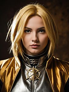 Woman Cosplay Wearing Greed Fullmetal Alchemist Costume Realistic