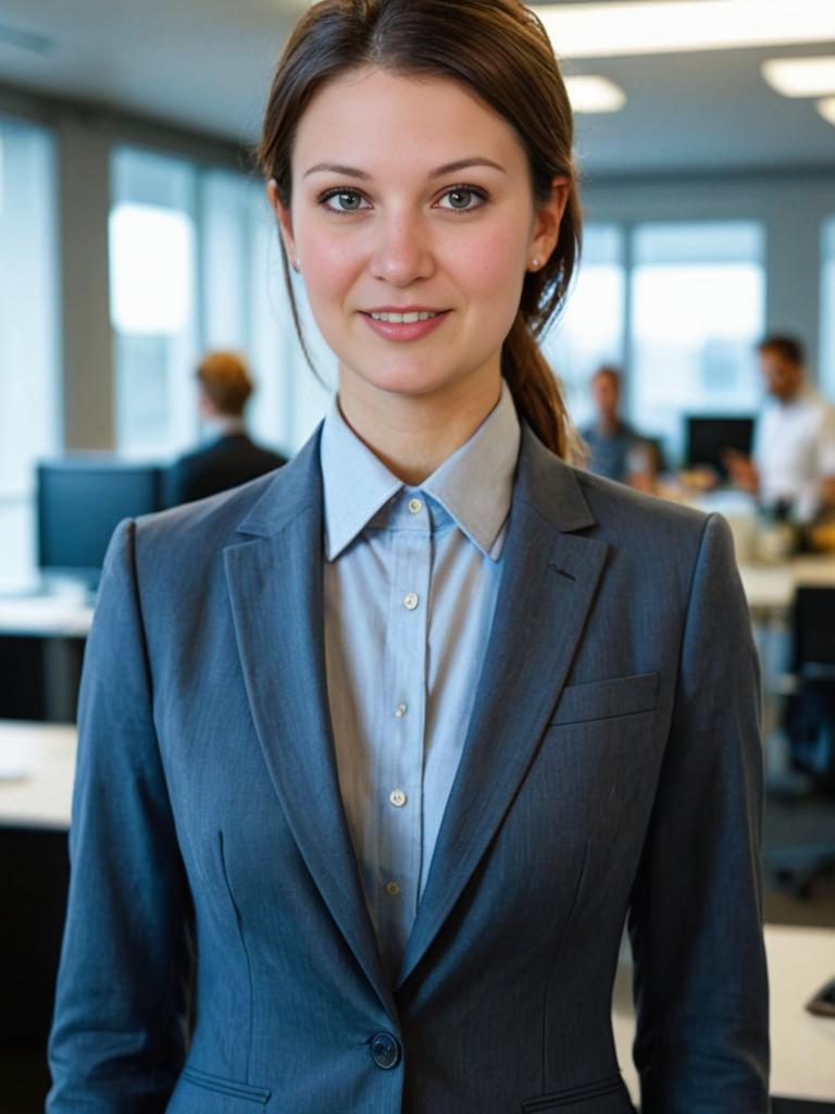 Confident Business Woman in Office