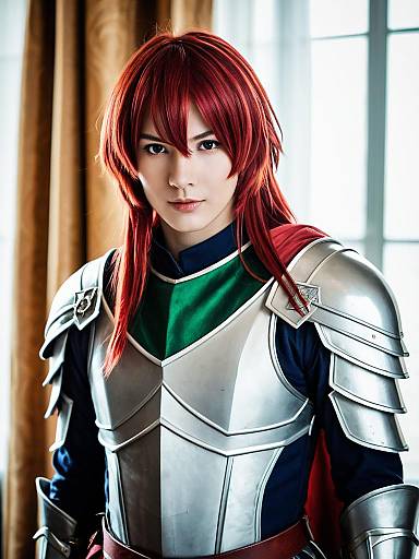 Argenti from Honkai Star Rail Realistic Cosplay Portrait