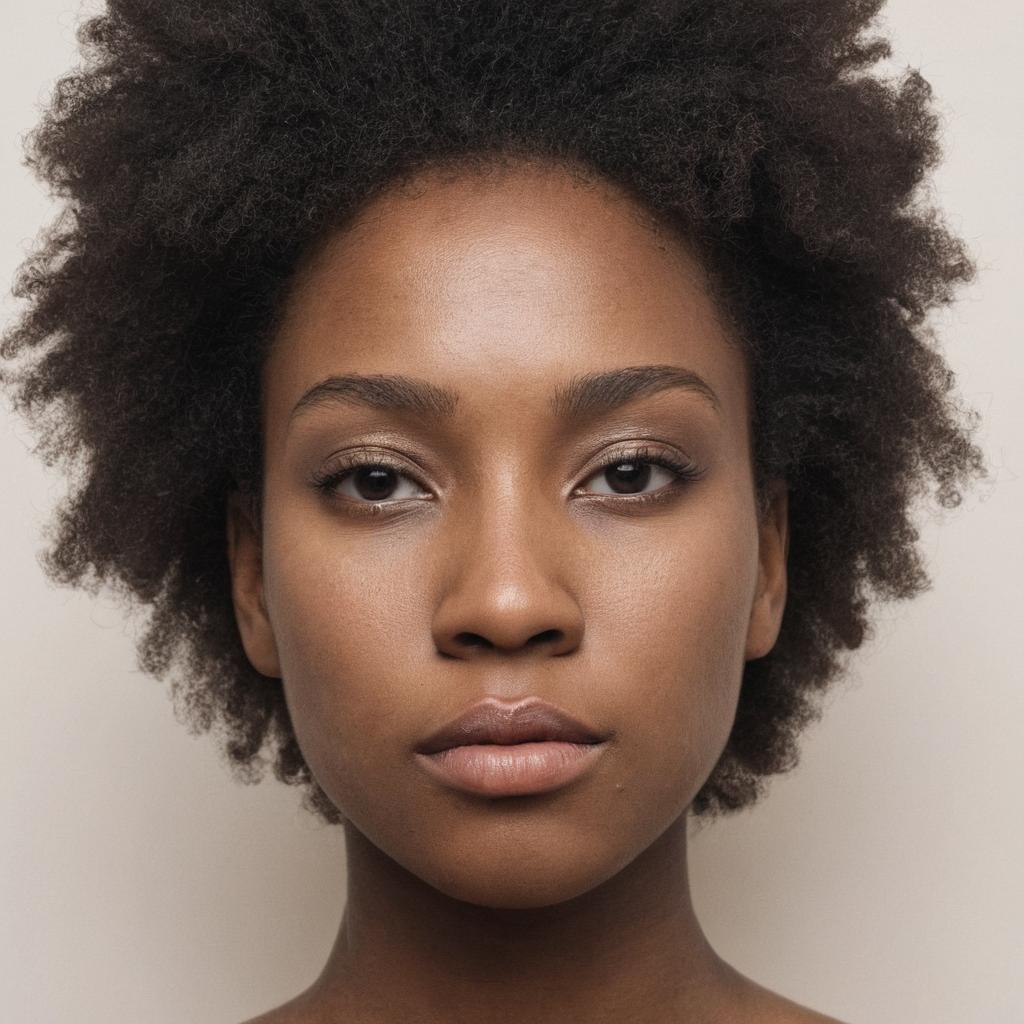 Confident Woman with Natural Hair