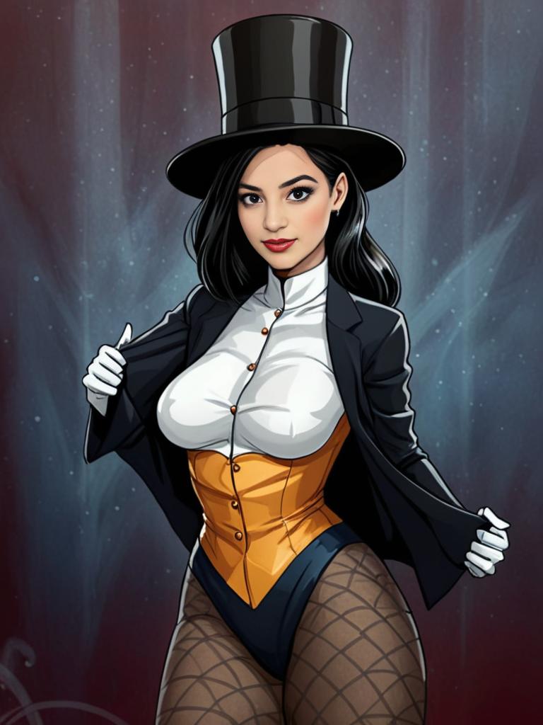 Zatanna Zatara Cosplay at Comic Convention