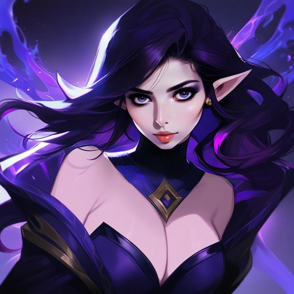 Morgana League of Legends Fantasy Character Digital Art