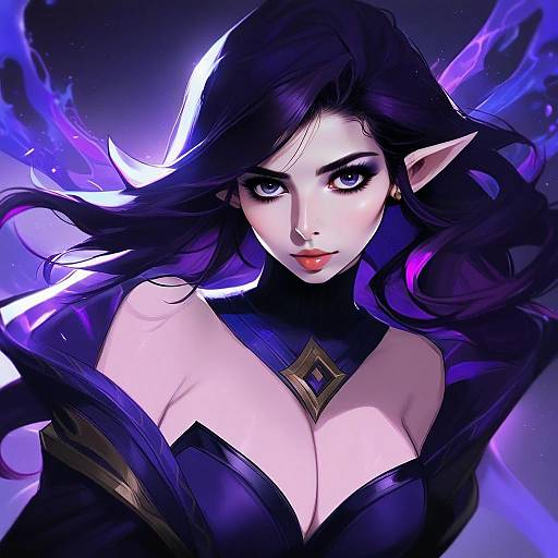 Morgana League of Legends Fantasy Character Digital Art