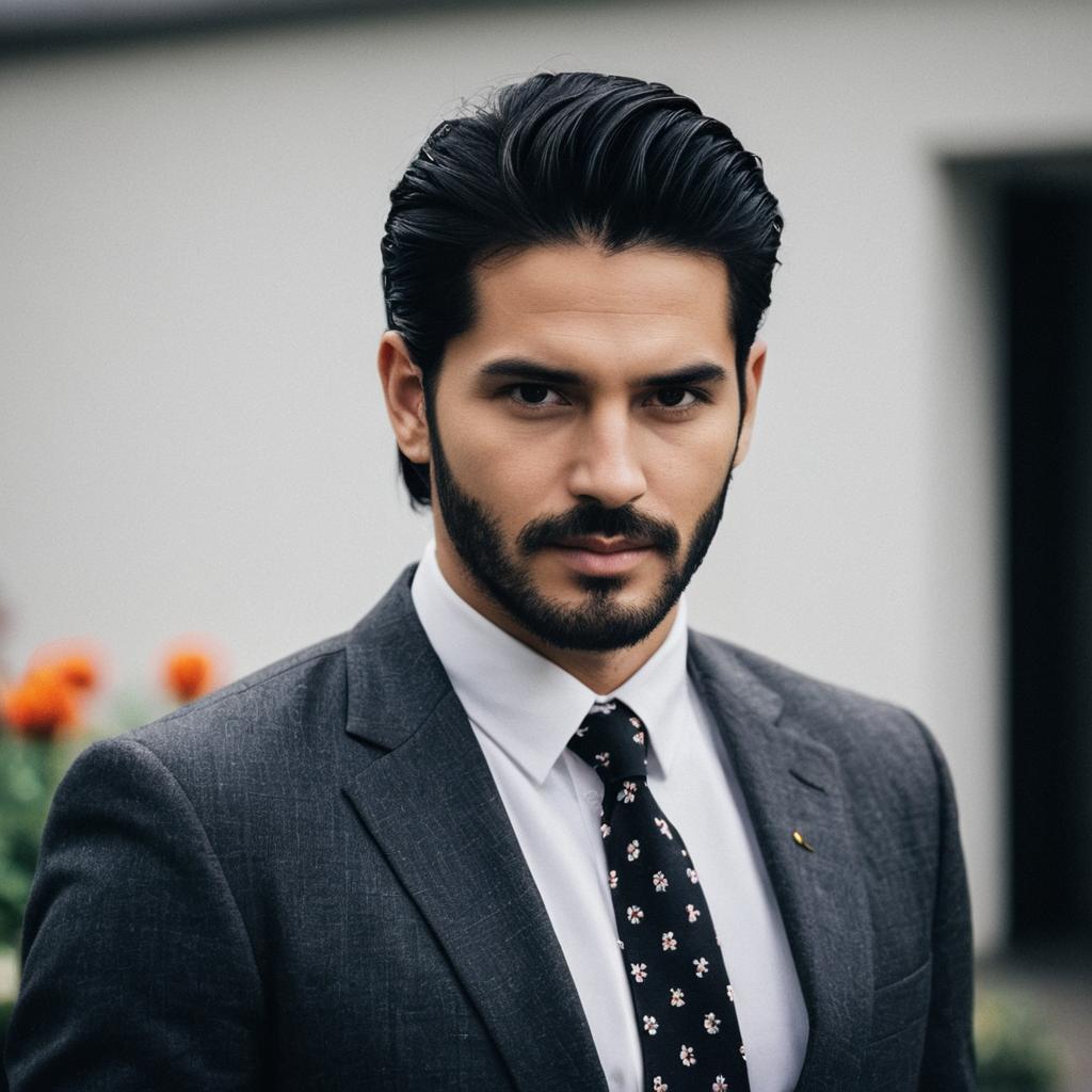 Confident Man in Business Attire Outdoors Confident Man in Business Attire Outdoors