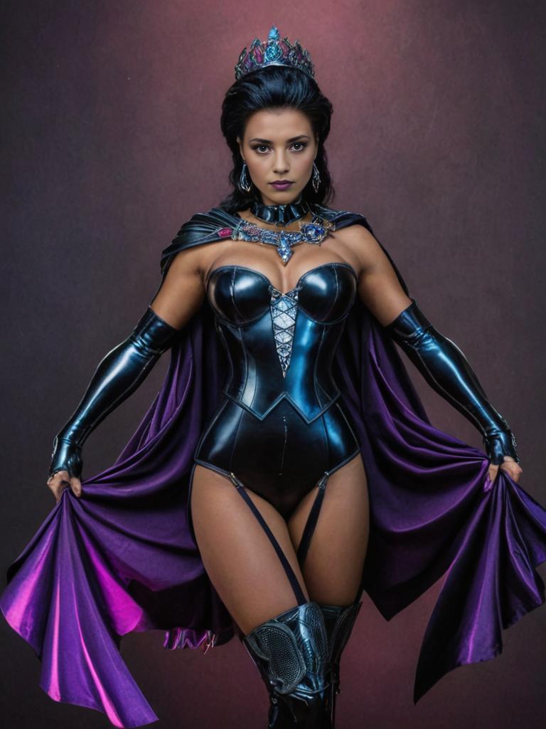 Woman as Black Queen Selene Gallio - Marvel Comics