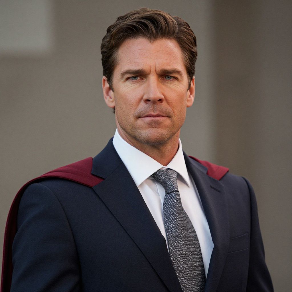 Man in Navy Suit with Maroon Cape Portrait vllm2603260001p1f5