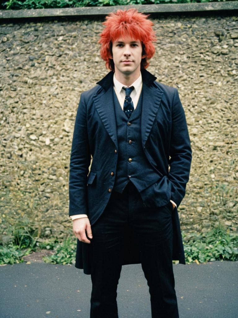 Man Cosplay Bruford Costume Realistic Photo