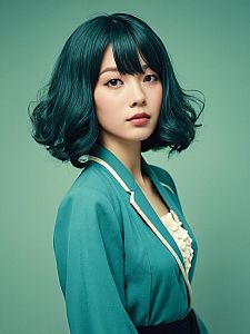 Realistic Cosplay Woman Wearing Kiyo Terauchi Costume
