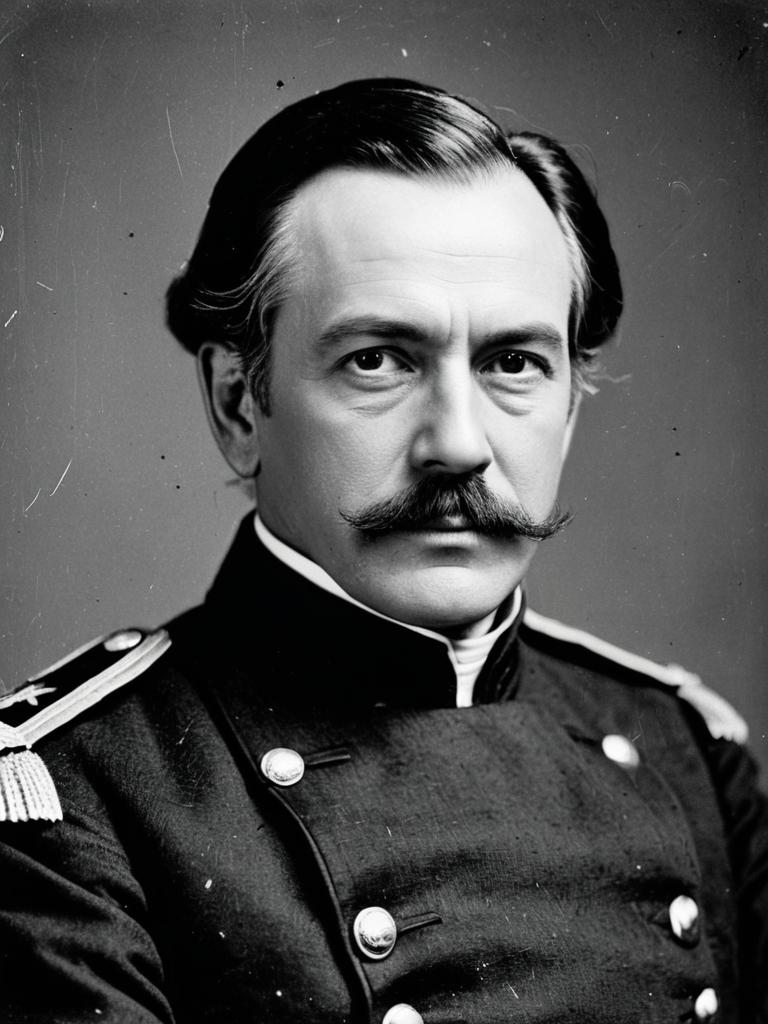 Civil War Era Military Headshot