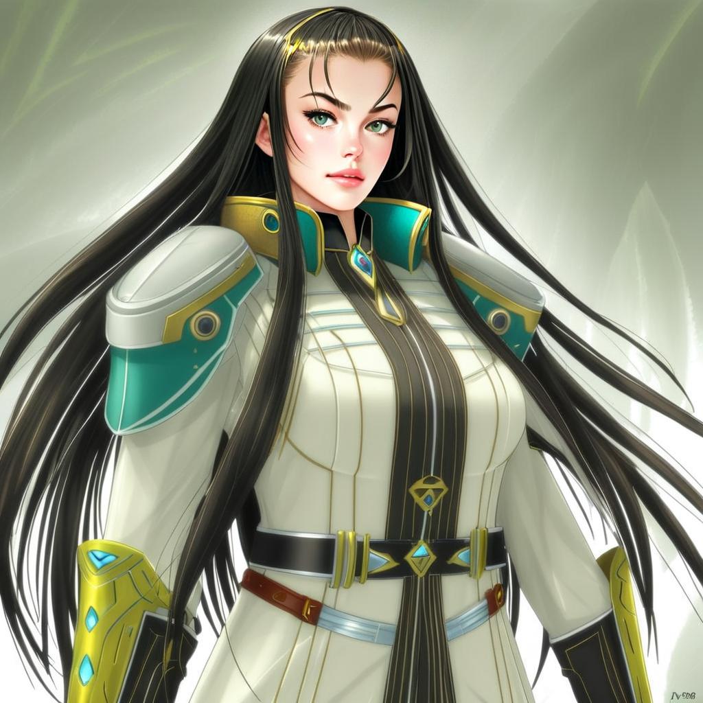 Morag Ladair Anime-Style Character Illustration