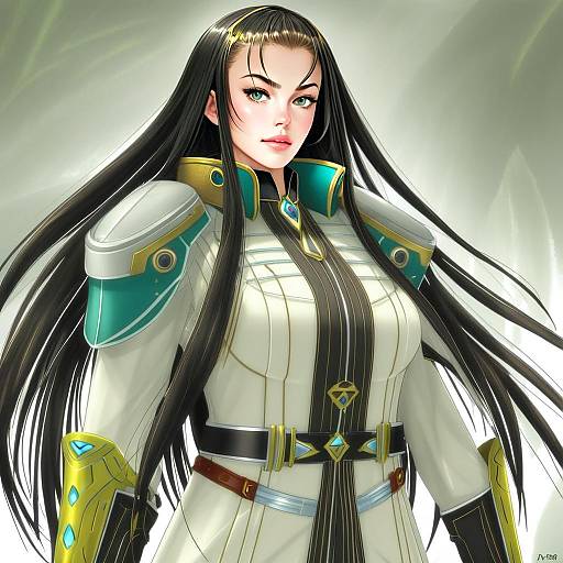 Morag Ladair Anime-Style Character Illustration
