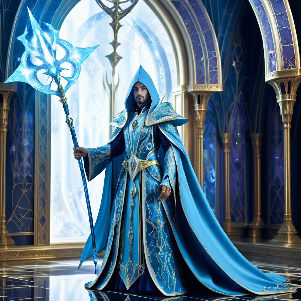 Eldar Farseer Costume in Mystical Setting