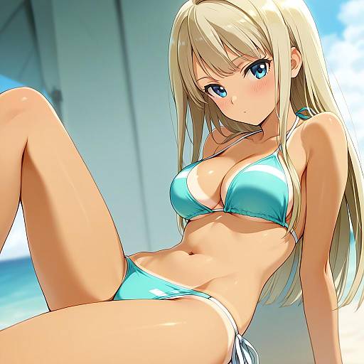 Illustration of Alessandra susu, tokyo 7th sisters in the style of Kisetsu