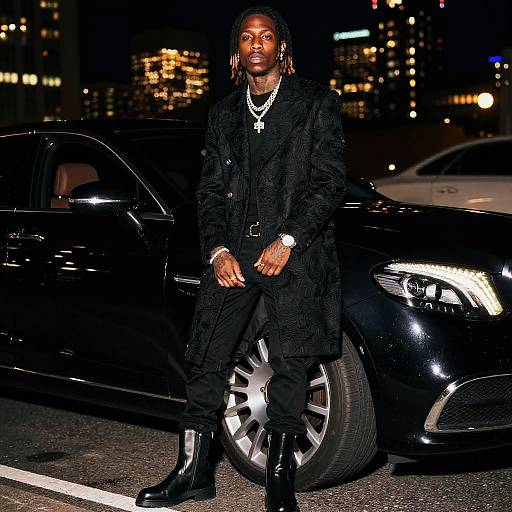 Playboi Carti Urban High Fashion Look