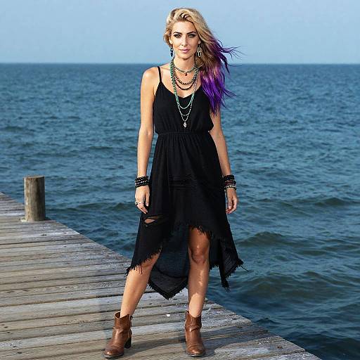 Bohemian Grunge Woman by Lagoon