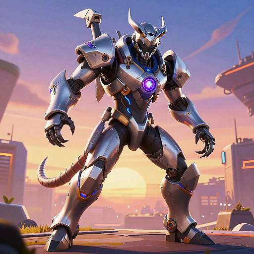 Fortnite Scorpion in Neon Battle Pose