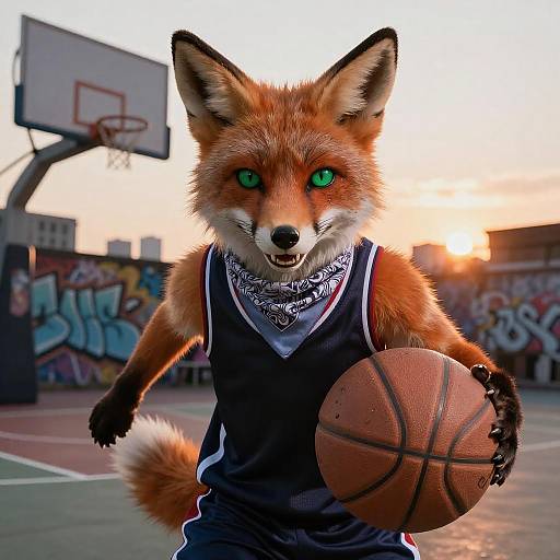 Dynamic Urban Street Dancer Portrait