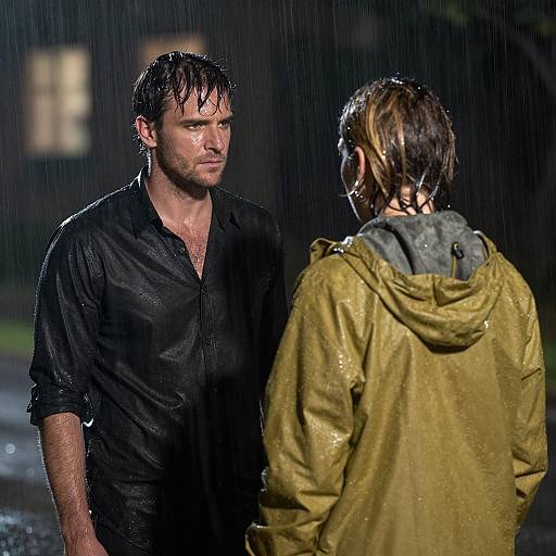 In the Rain: A Night Encounter