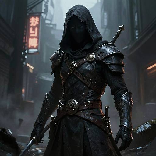 Stealthy Rogue in Urban Shadows