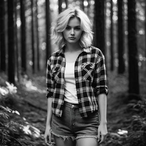 90s Maybellene Cosplay in the Woods