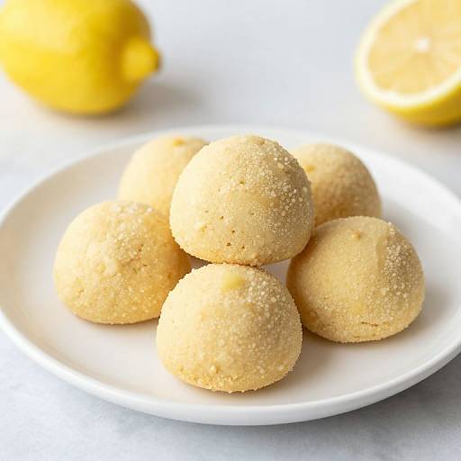 No Bake Lemon Cookie Truffles