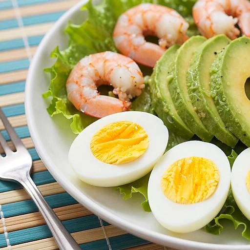 Vibrant Close-Up Colorful Salad