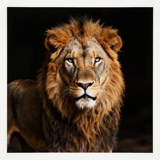 Helmut Newton Portrait Lion and Monster