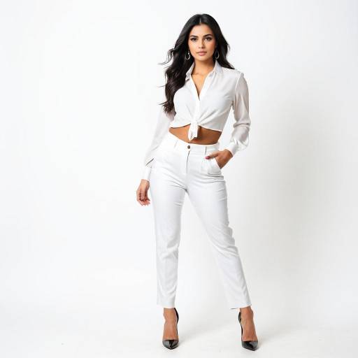 Elegant Middle-Eastern Woman in Formal Attire