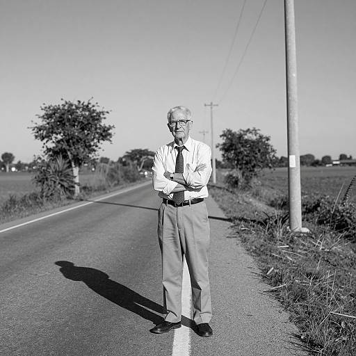 Rural Portrait of an Older Man