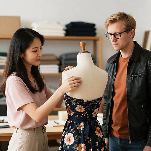 Workshop Scene with Creative Collaboration