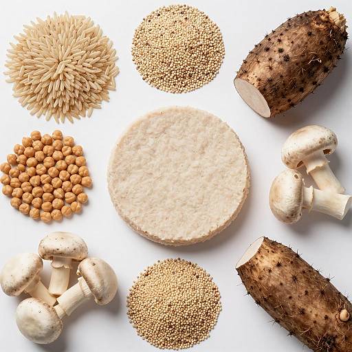 Nanotech Food Photography Overhead Shot