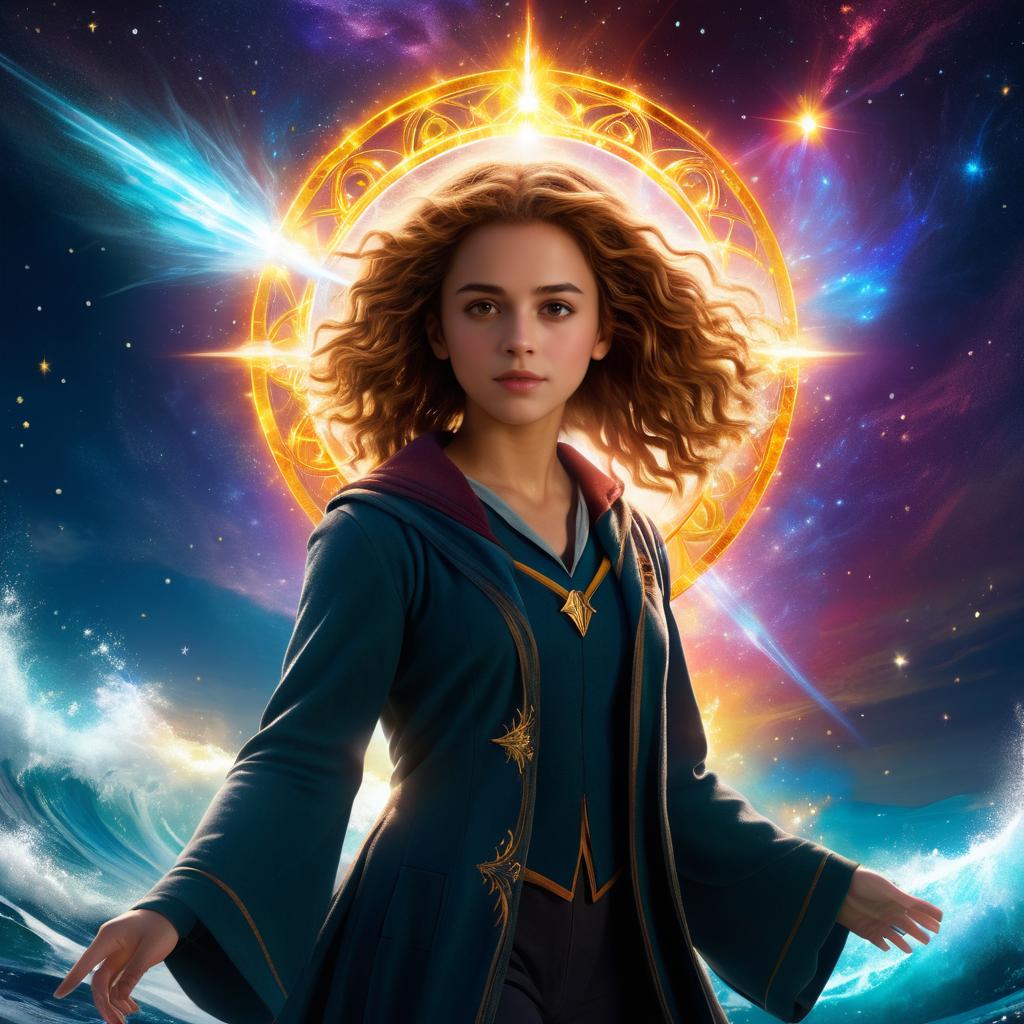 Celestial Hermione Granger in Dreamscape