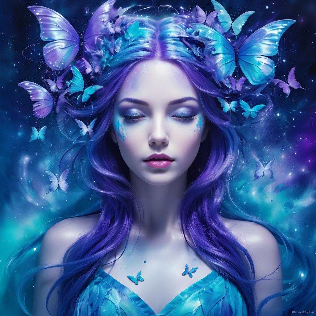 Ethereal Fantasy Portrait of a Woman